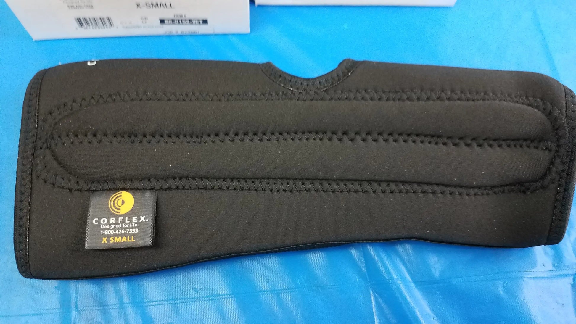Corflex Lot of 5 Corflex Cooltex Knee Sleeves With Stays Open Pat XS Knee Sleeve With Stays, new product photo 5