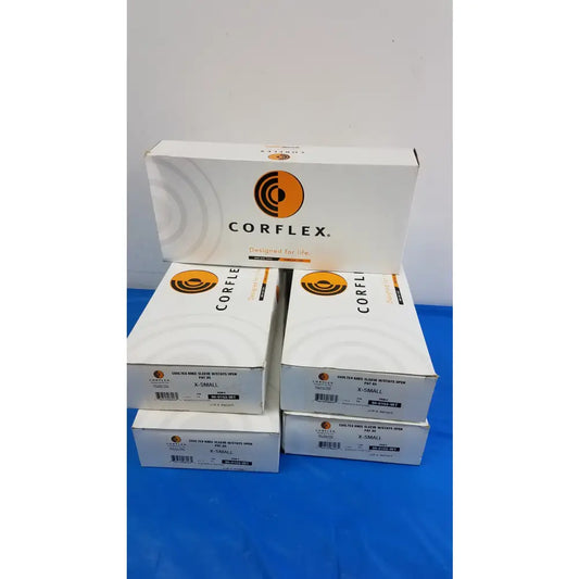 Corflex Lot of 5 Corflex Cooltex Knee Sleeves With Stays Open Pat XS Knee Sleeve With Stays, new product photo 1