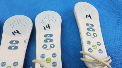 Curbell Lot of - 5 Curbell Gen4 Pillow Speaker TV Controller P/N 4D020N-Z500038 Pillow Speaker TV Controller, second-hand product photo 6