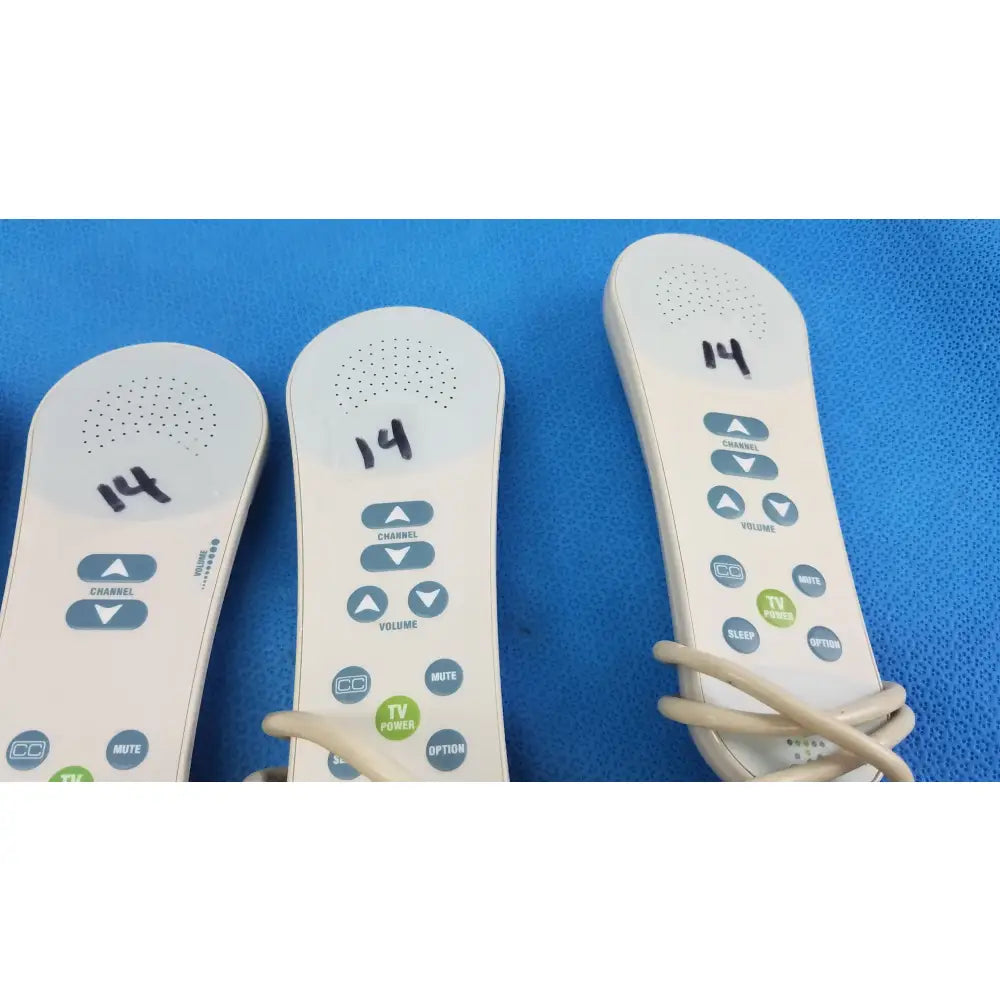 Curbell Lot of - 5 Curbell Gen4 Pillow Speaker TV Controller P/N 4D020N-Z500038 Pillow Speaker TV Controller, second-hand product photo 6