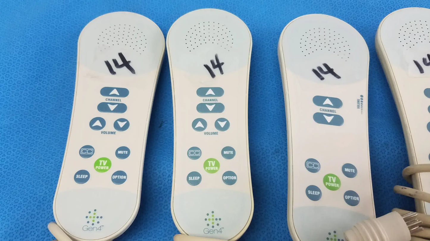 Curbell Lot of - 5 Curbell Gen4 Pillow Speaker TV Controller P/N 4D020N-Z500038 Pillow Speaker TV Controller, second-hand product photo 5
