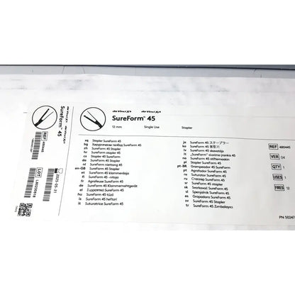 Intuitiive Lot of 5 Intuitiive Surgical DaVincii Xi REF 480445, SurreForm 45 Surgical Stapler Reload, second-hand product photo 8