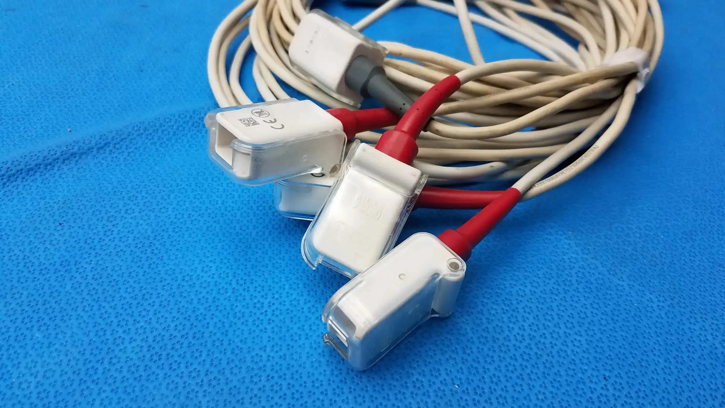 Masimo Lot of 5 Masimo LNCS SpO2 Patient Cables Patient Cable, second-hand product photo 2