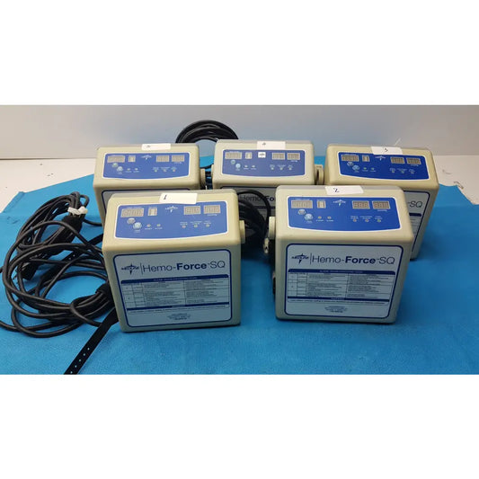 Lot of 5 Medline Hemo Force DVT Compression Pump MDS600SQ - Sequential Compression Device (SCD) / DVT Pump