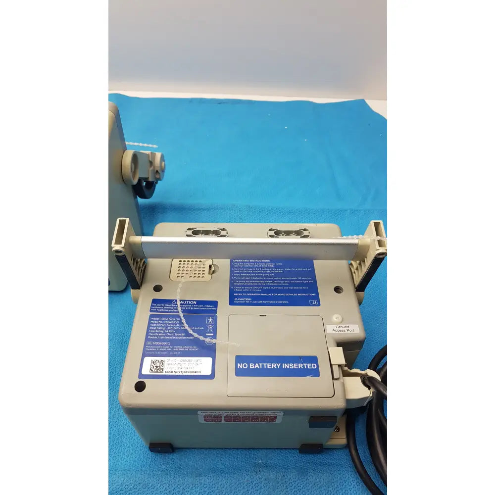 Lot of 5 Medline Hemo Force DVT Compression Pump Model MDS600SQ - Sequential Compression Device (SCD) / DVT Pump