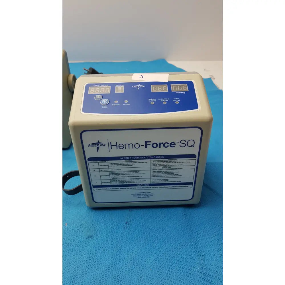 Lot of 5 Medline Hemo Force DVT Compression Pump - Sequential Compression Device (SCD) / DVT Pump