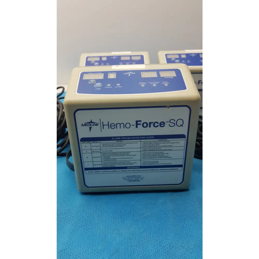 Lot of 5 Medline Hemo Force DVT Compression Pump - Sequential Compression Device (SCD) / DVT Pump