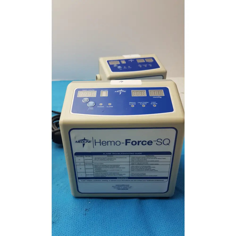 Lot of 5 Medline Hemo Force DVT Compression Pump - Sequential Compression Device (SCD) / DVT Pump