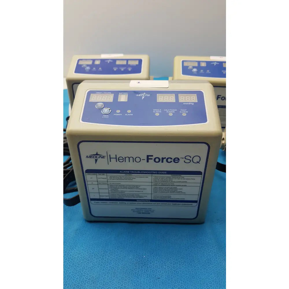Lot of 5 Medline Hemo Force DVT Compression Pump - Sequential Compression Device (SCD) / DVT Pump