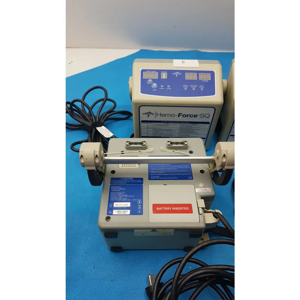 Lot of 5 Medline Hemo Force DVT Compression Pump - Sequential Compression Device (SCD) / DVT Pump