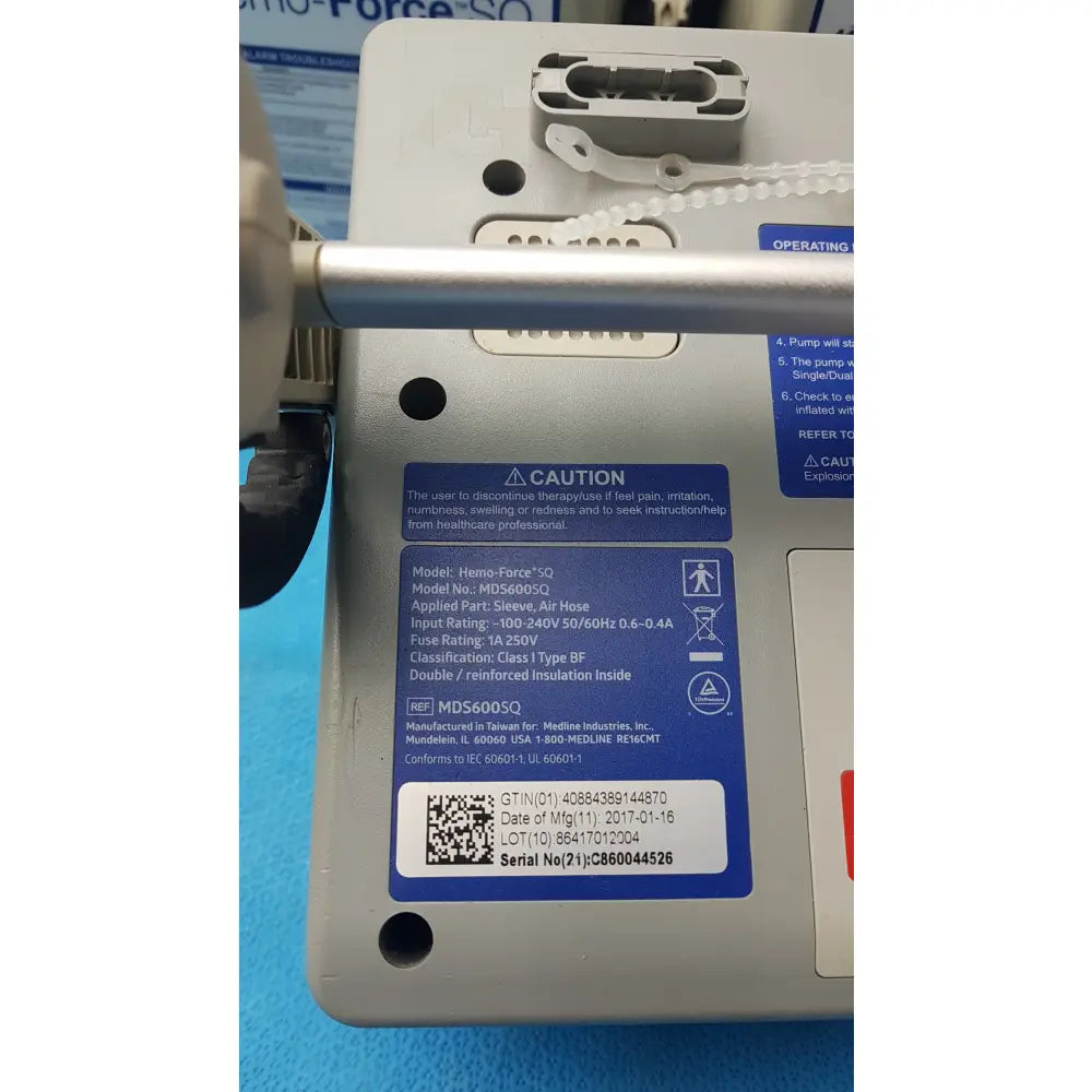 Lot of 5 Medline Hemo Force DVT Compression Pump - Sequential Compression Device (SCD) / DVT Pump