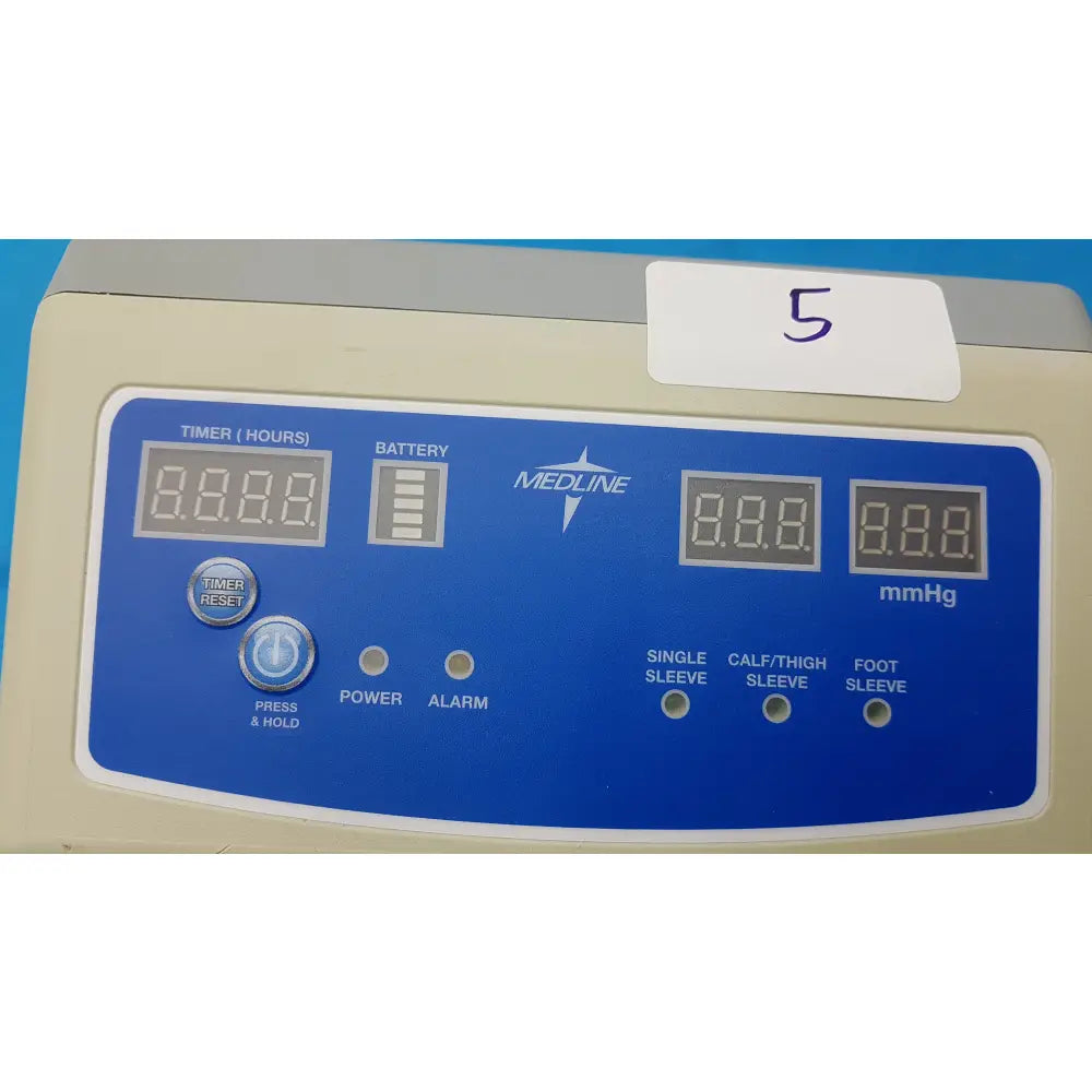 Lot of 5 Medline Hemo Force DVT Compression Pump - Sequential Compression Device (SCD) / DVT Pump