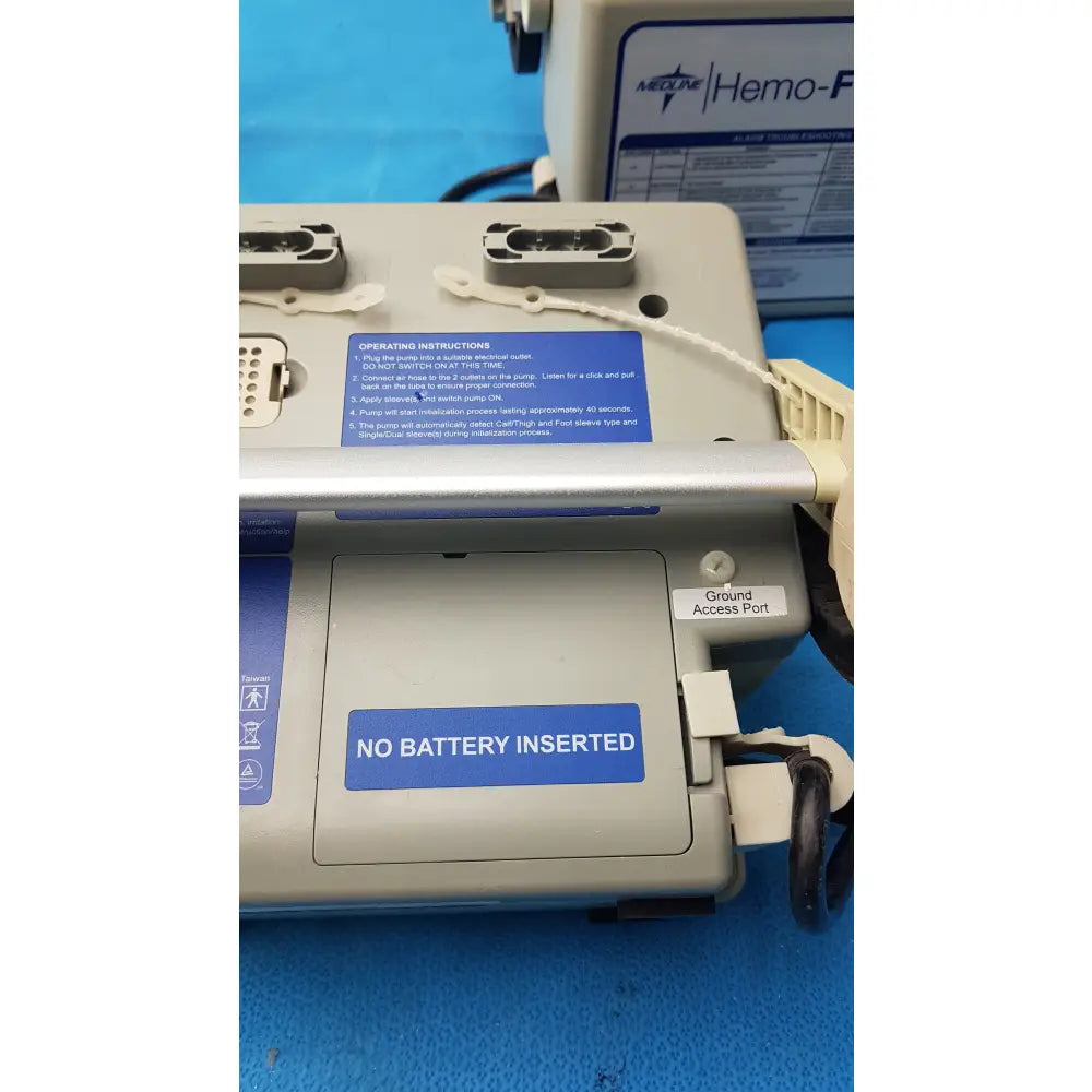 Lot of 5 Medline Hemo Force DVT Compression Pump - Sequential Compression Device (SCD) / DVT Pump