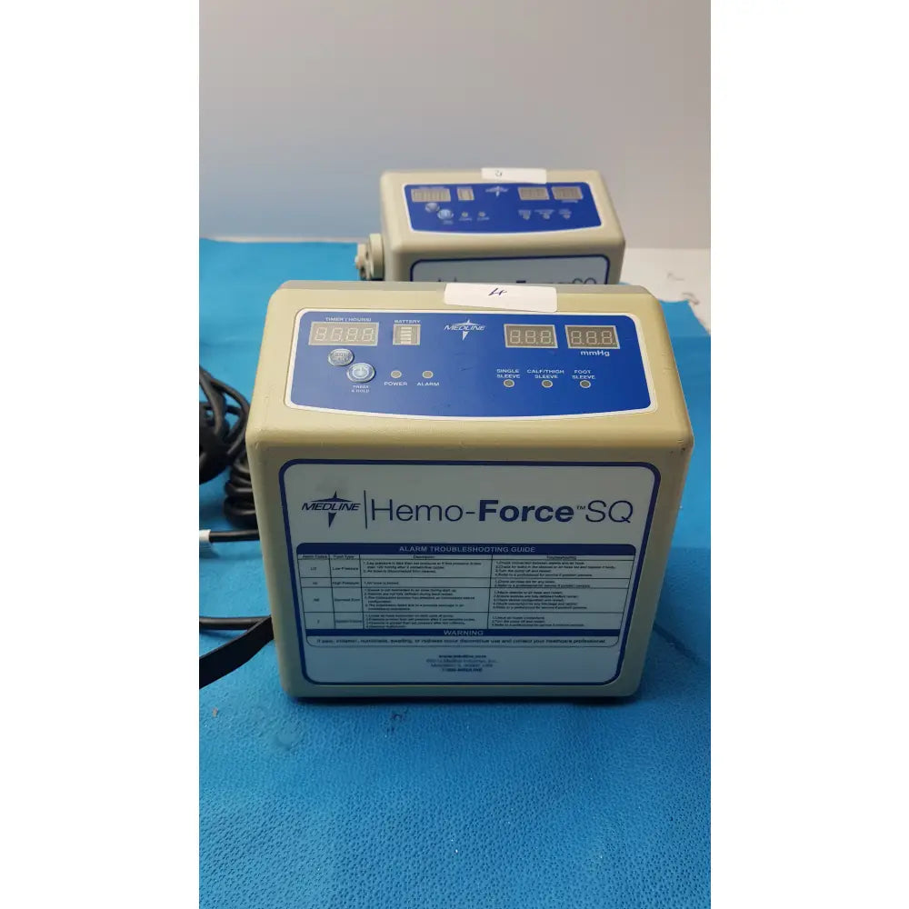Lot of 5 Medline Hemo Force DVT Compression Pump - Sequential Compression Device (SCD) / DVT Pump