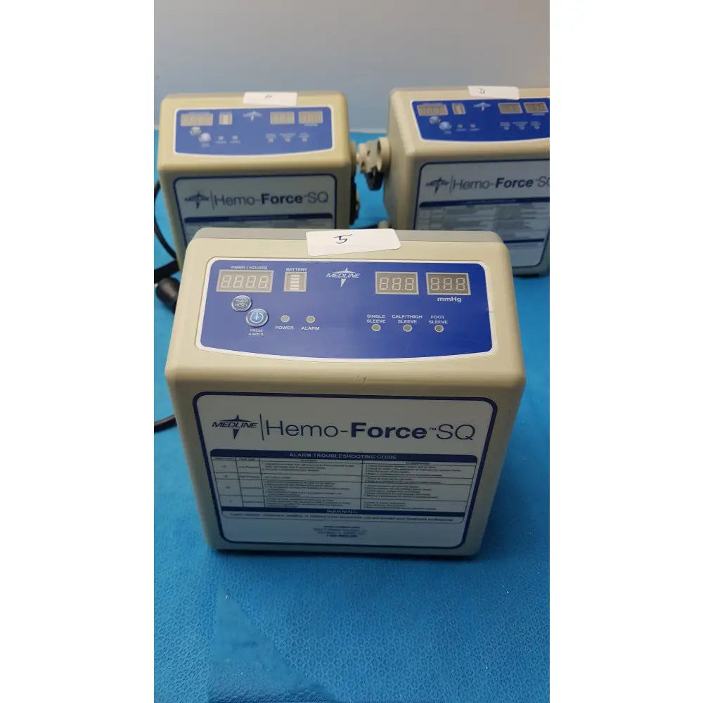 Lot of 5 Medline Hemo Force DVT Compression Pump - Sequential Compression Device (SCD) / DVT Pump
