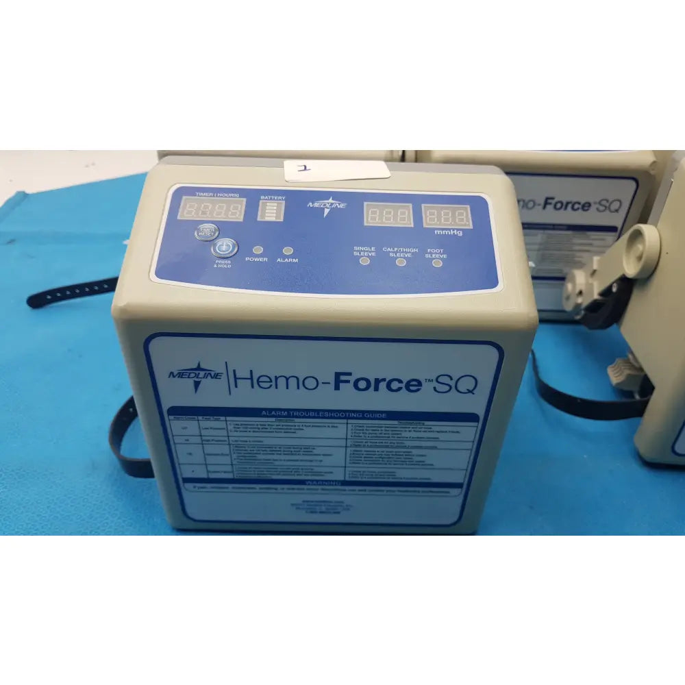 Lot of 5 Medline MDS600SQ Hemo Force SQ Sequential DVT Pump - Sequential Compression Device (SCD) / DVT Pump