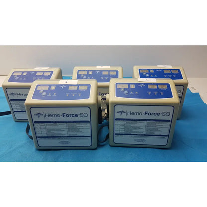 Lot of 5 Medline MDS600SQ Hemo Force SQ Sequential DVT Pump - Sequential Compression Device (SCD) / DVT Pump