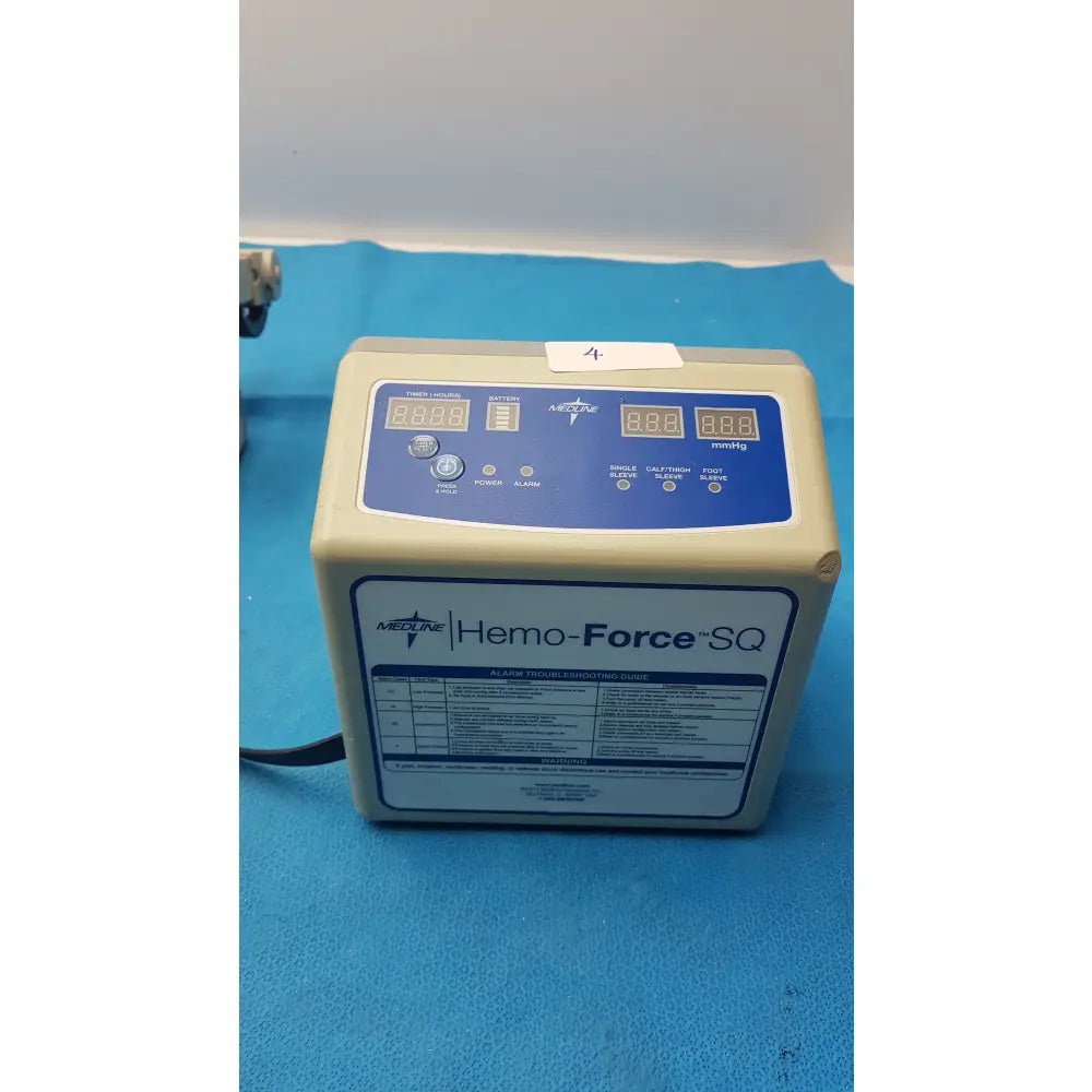 Lot of 5 Medline MDS600SQ Hemo Force SQ Sequential DVT Pump - Sequential Compression Device (SCD) / DVT Pump