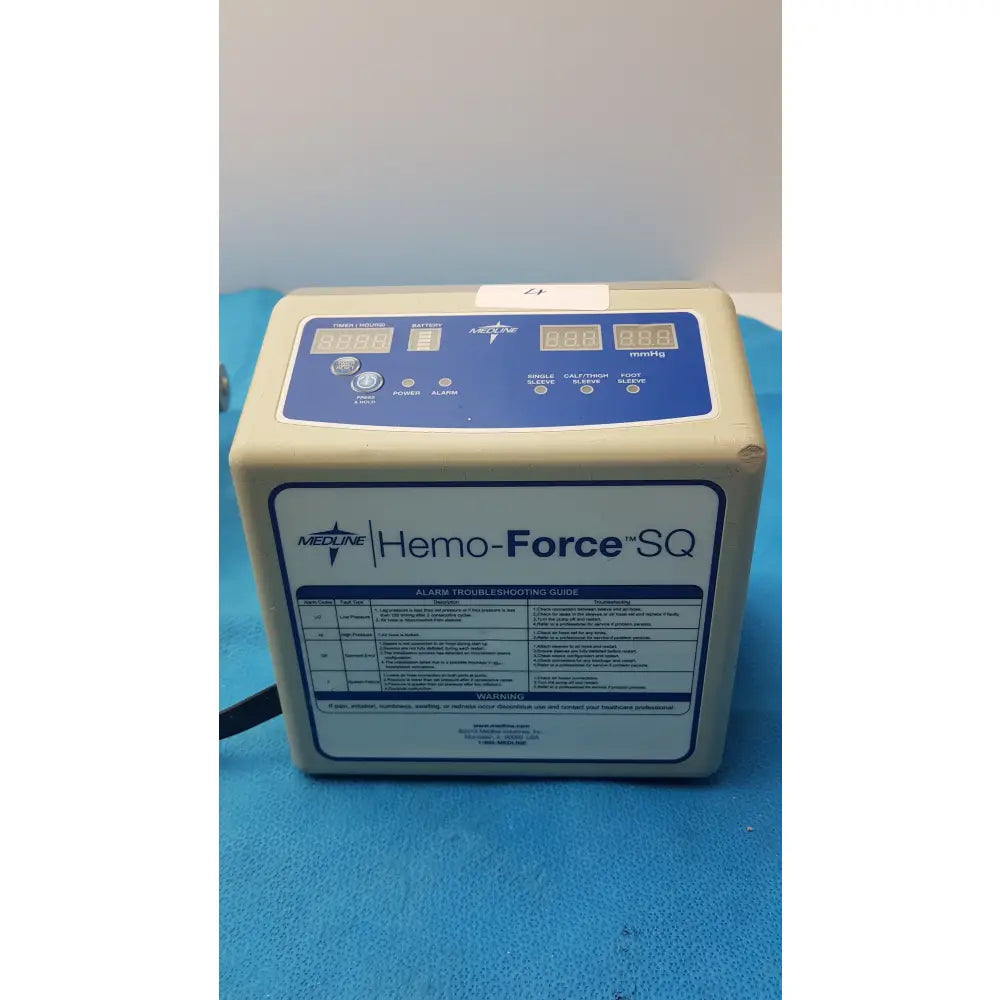Lot of 5 Medline MDS600SQ Hemo Force SQ Sequential DVT Pump - Sequential Compression Device (SCD) / DVT Pump