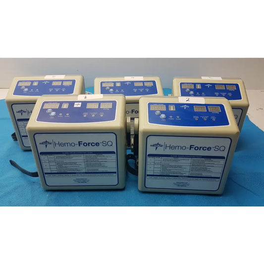 Lot of 5 Medline MDS600SQ Hemo Force SQ Sequential DVT Pump - Sequential Compression Device (SCD) / DVT Pump