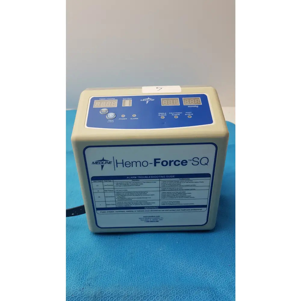 Lot of 5 Medline MDS600SQ Hemo Force SQ Sequential DVT Pump - Sequential Compression Device (SCD) / DVT Pump