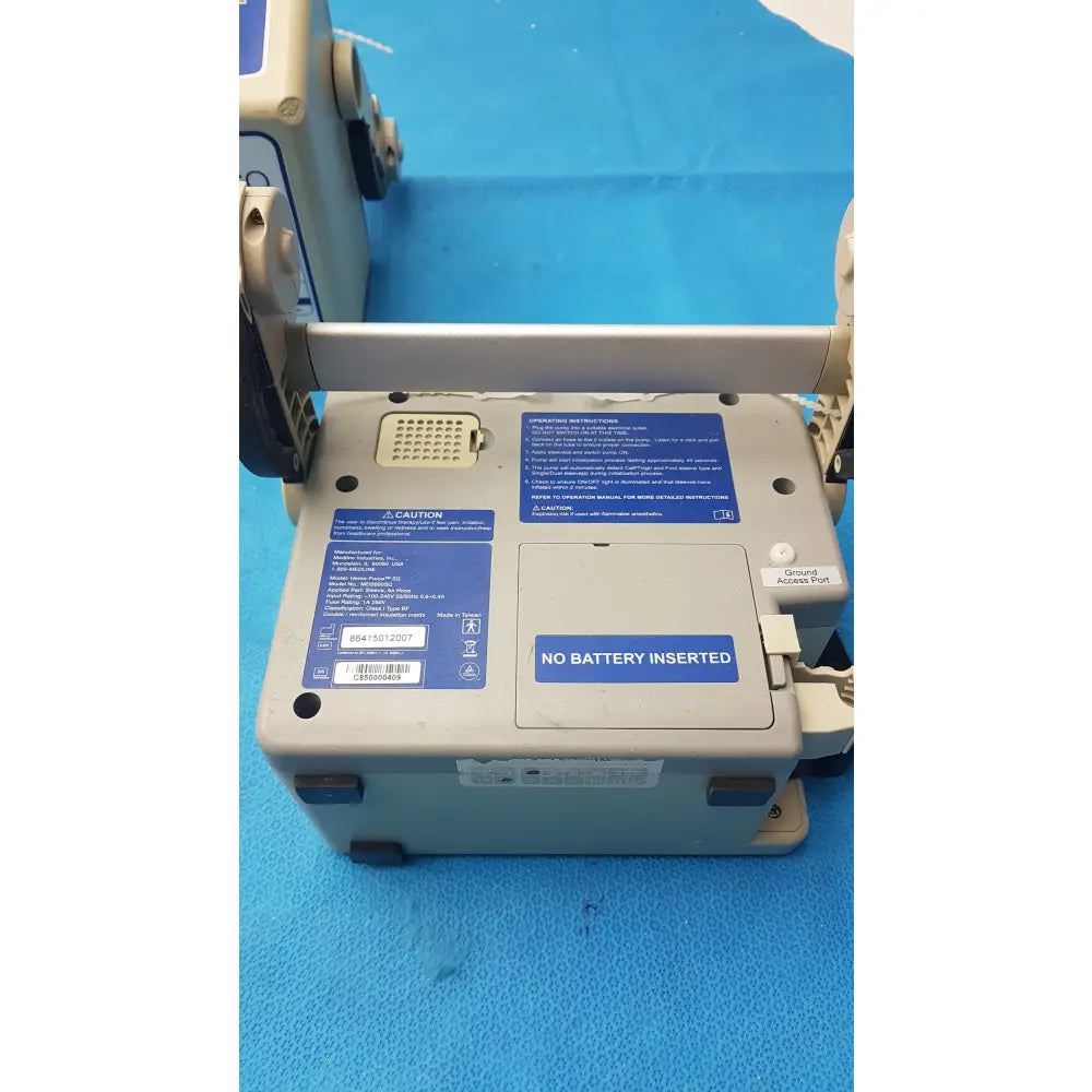 Lot of 5 Medline MDS600SQ Hemo Force SQ Sequential DVT Pump - Sequential Compression Device (SCD) / DVT Pump