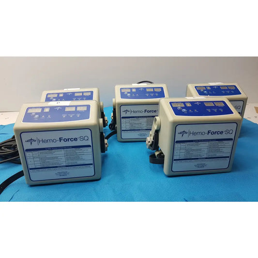 Lot of 5 Medline MDS600SQ Hemo Force SQ Sequential DVT Pump - Sequential Compression Device (SCD) / DVT Pump