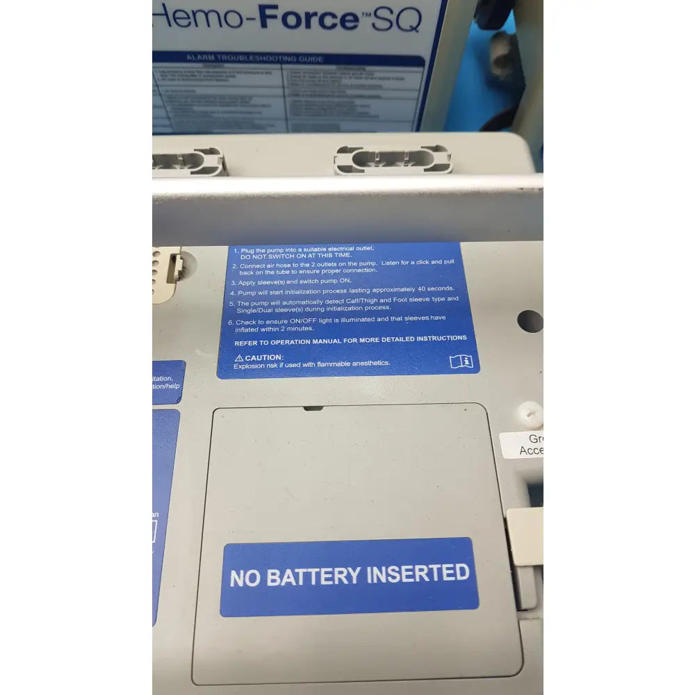 Lot of 5 Medline MDS600SQ Hemo Force SQ Sequential DVT Pump - Sequential Compression Device (SCD) / DVT Pump