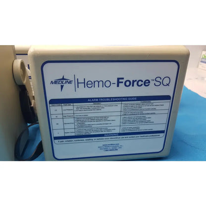 Lot of 5 Medline MDS600SQ Hemo Force SQ Sequential DVT Pump - Sequential Compression Device (SCD) / DVT Pump