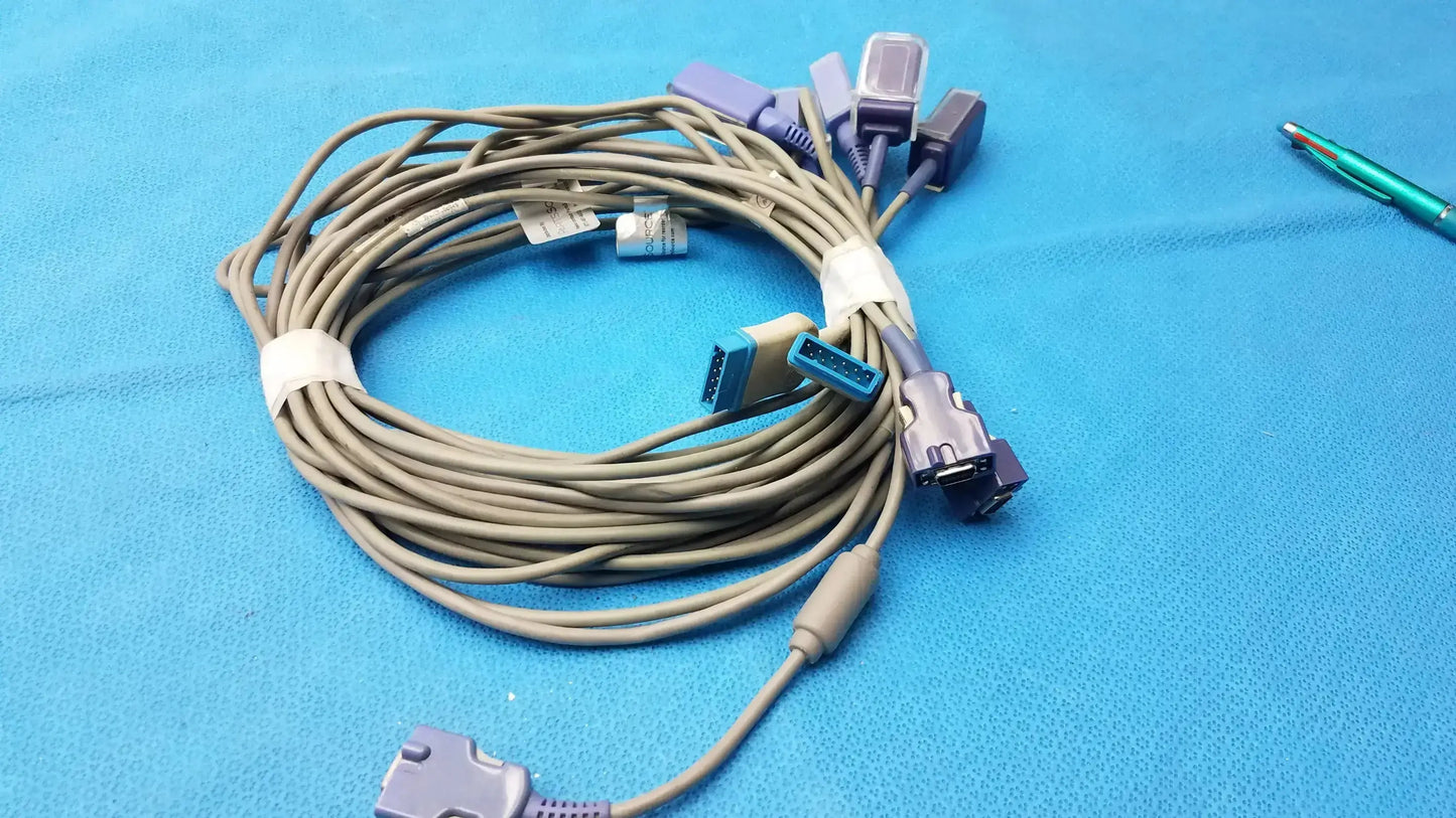 Nellcor Lot of 5 Nellcor SpO2 Adapter Extension Cables SpO2 Adapter Extension Cable, second-hand product photo 4