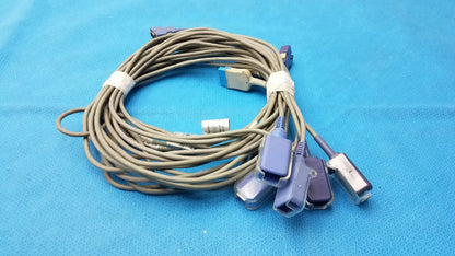 Nellcor Lot of 5 Nellcor SpO2 Adapter Extension Cables SpO2 Adapter Extension Cable, second-hand product photo 5
