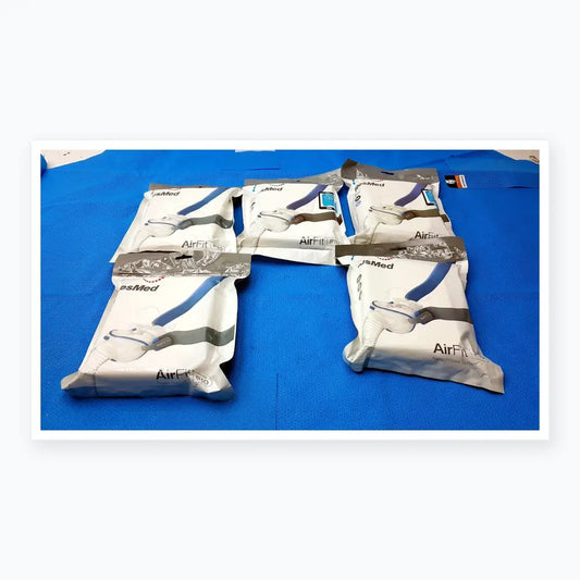 Lot of 5 ResMed AirFit P10 Nasal Pillow CPAP Masks Ref 62900