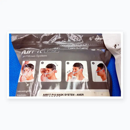Lot of 5 ResMed AirFit P10 Nasal Pillow CPAP Masks Ref 62900