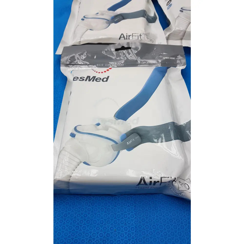 Lot of 5 ResMed AirFit P10 Nasal Pillow CPAP Masks Ref 62900 - Nasal Pillow CPAP Mask