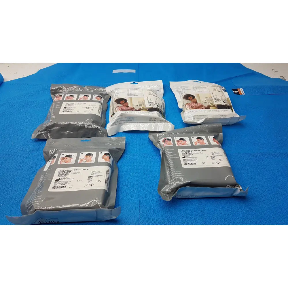 Lot of 5 ResMed AirFit P10 Nasal Pillow CPAP Masks Ref 62900 - Nasal Pillow CPAP Mask