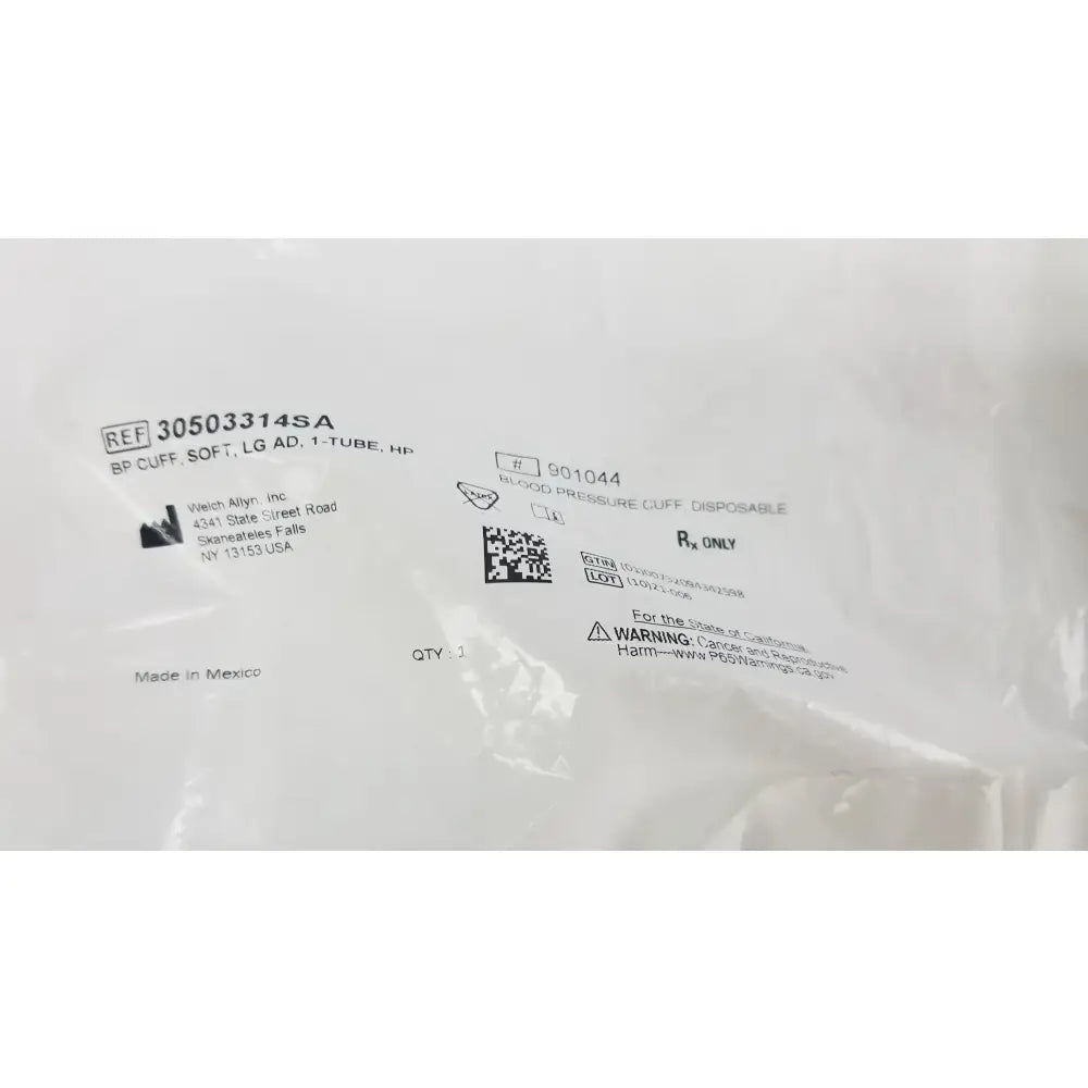 Wlech Allyn Lot of - 5 Wlech Allyn Disposable Blood Pressure Cuff 901044 Disposable Blood Pressure Cuff, second-hand product photo 6
