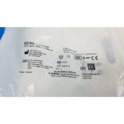Wlech Allyn Lot of - 5 Wlech Allyn Disposable Blood Pressure Cuff 901044 Disposable Blood Pressure Cuff, second-hand product photo 3