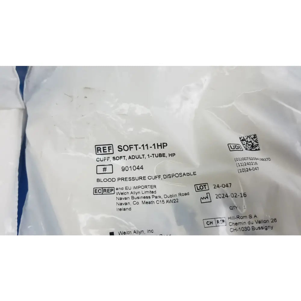 Wlech Allyn Lot of - 5 Wlech Allyn Disposable Blood Pressure Cuff 901044 Disposable Blood Pressure Cuff, second-hand product photo 4