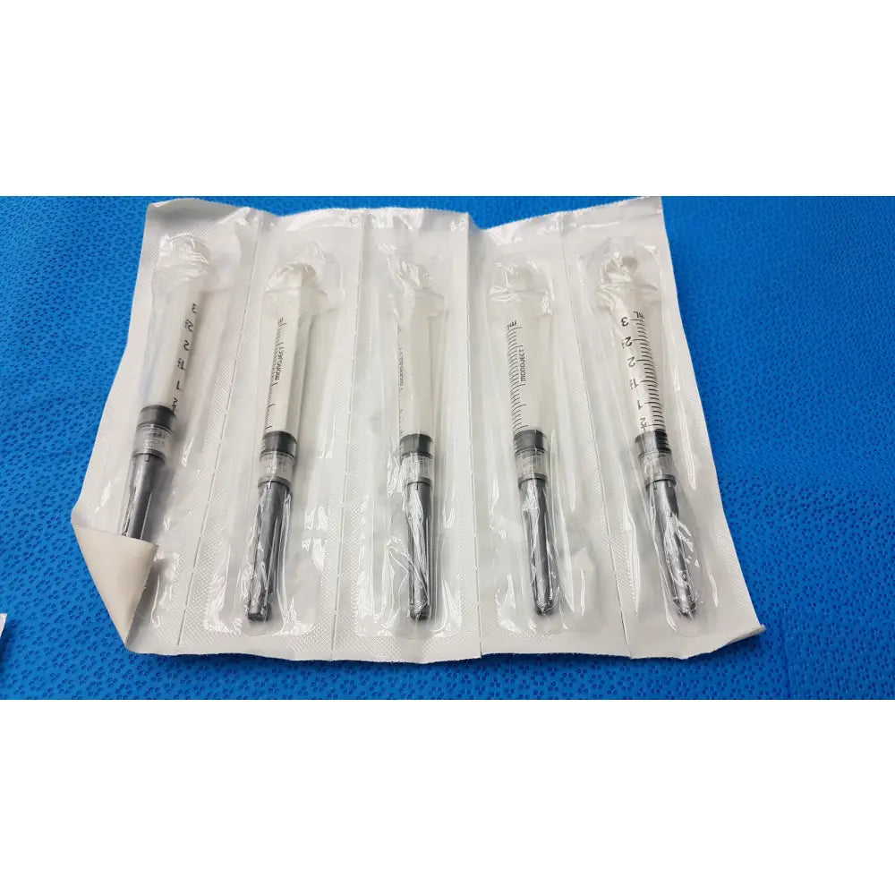 Lot of 50 Covidien Monoject 3mL Syringes Vial Access Cannula SmarTip Ref 8881540133 - Syringe with Vial Access Cannula