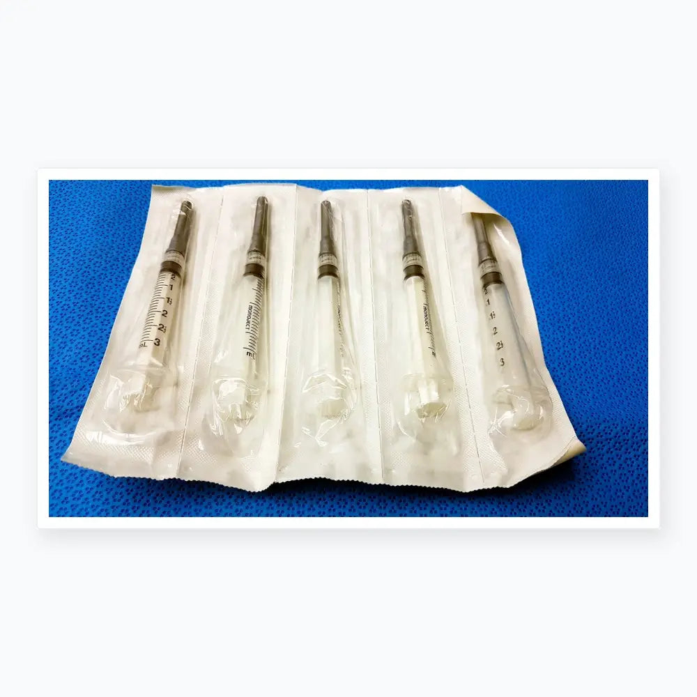 Lot of 50 Covidien Monoject 3mL Syringes Vial Access Cannula SmarTip Ref 8881540133