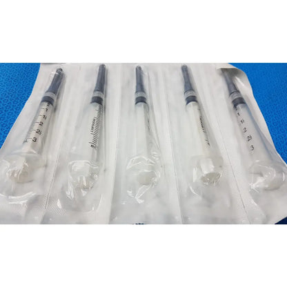 Lot of 50 Covidien Monoject 3mL Syringes Vial Access Cannula SmarTip Ref 8881540133 - Syringe with Vial Access Cannula