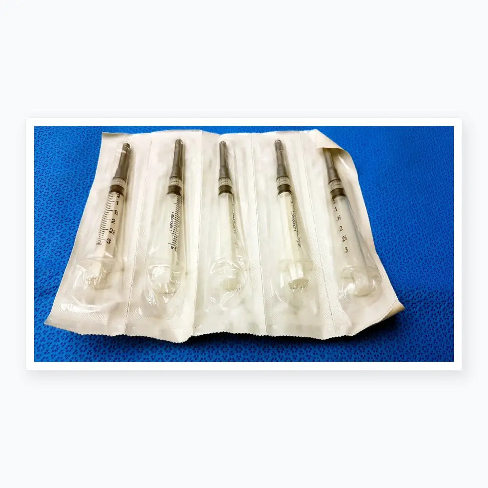 Lot of 50 Covidien Monoject 3mL Syringes Vial Access Cannula SmarTip Ref 8881540133
