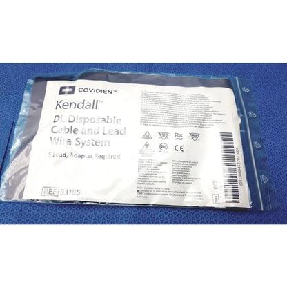 Lot of 56 - Covidien Kendall DL Disposable Cable and Lead Wire System Ref 33105 - Disposable Cable and Lead Wire System