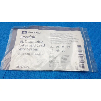 Lot of 56 - Covidien Kendall DL Disposable Cable and Lead Wire System Ref 33105 - Disposable Cable and Lead Wire System