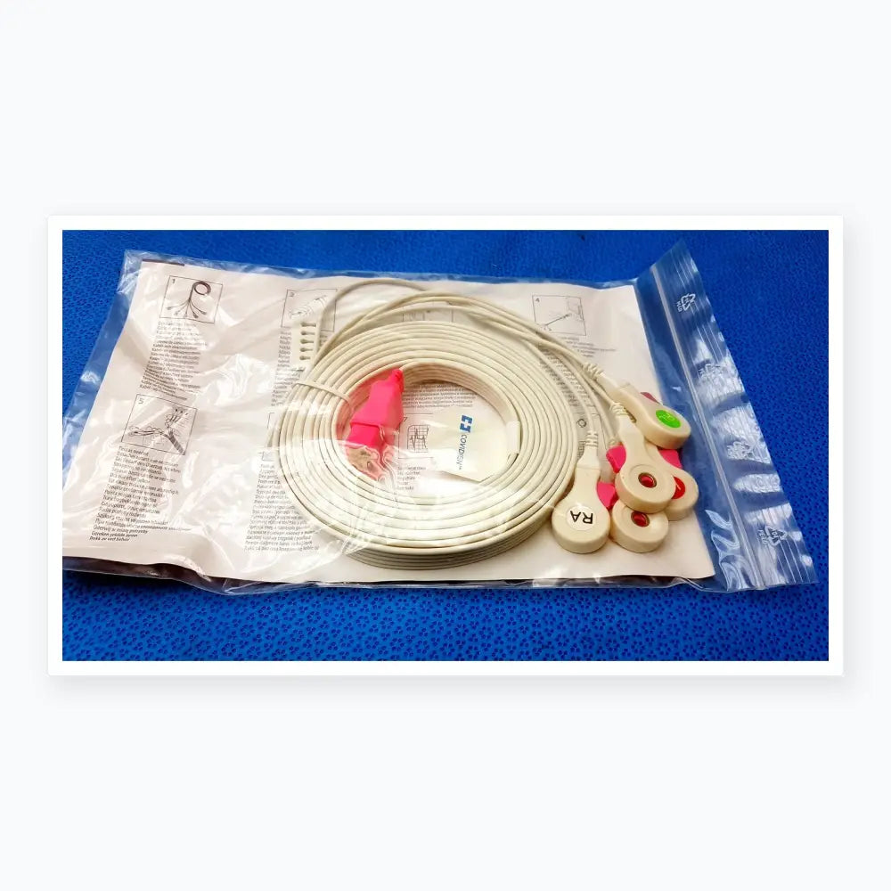 Lot of 56 - Covidien Kendall DL Disposable Cable and Lead Wire System Ref 33105