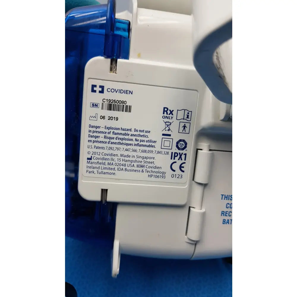 Lot of 6 Covidien Enteral Feeding Pumps With Power Supply - Enteral Infusion Pump