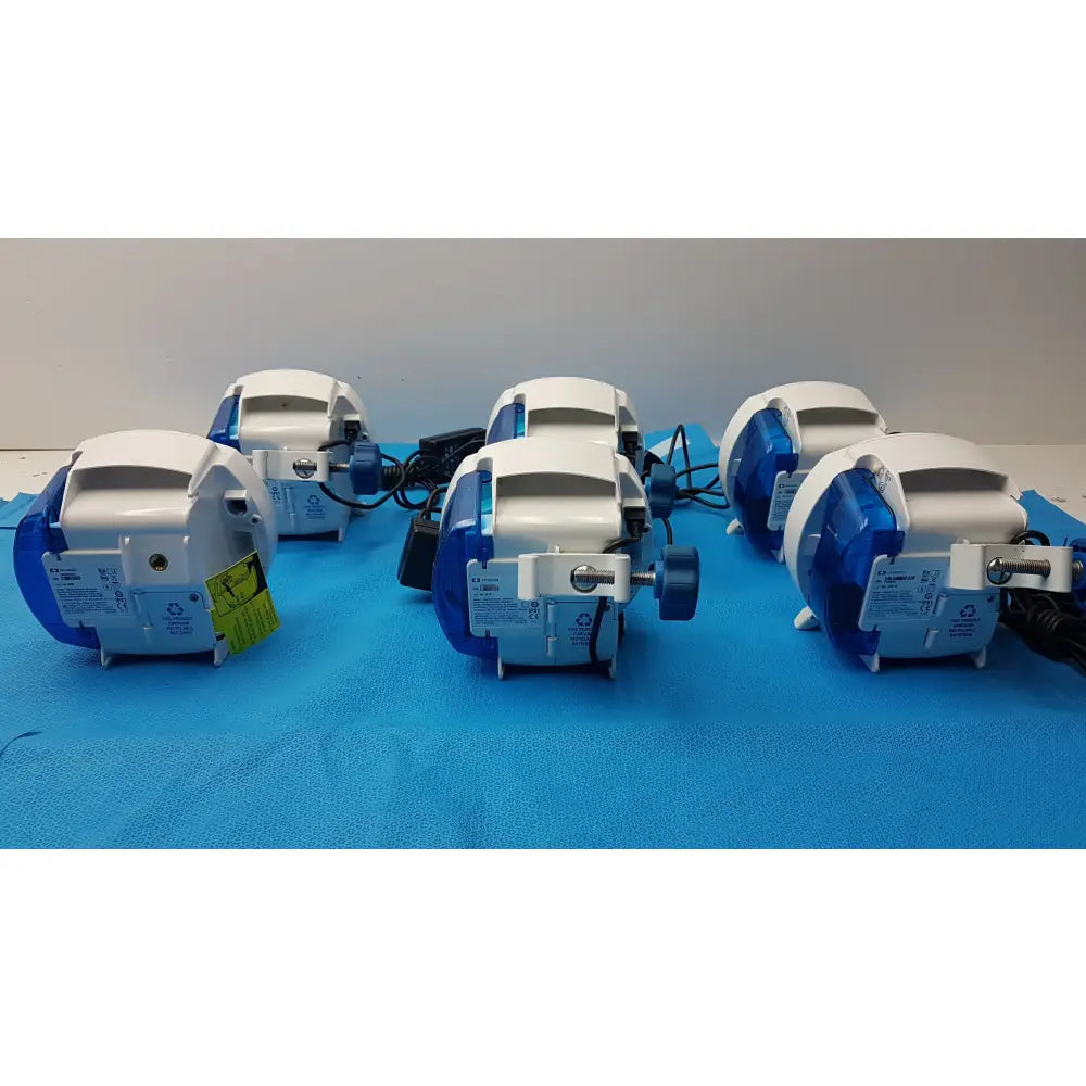 Lot of 6 Covidien Enteral Feeding Pumps With Power Supply - Enteral Infusion Pump