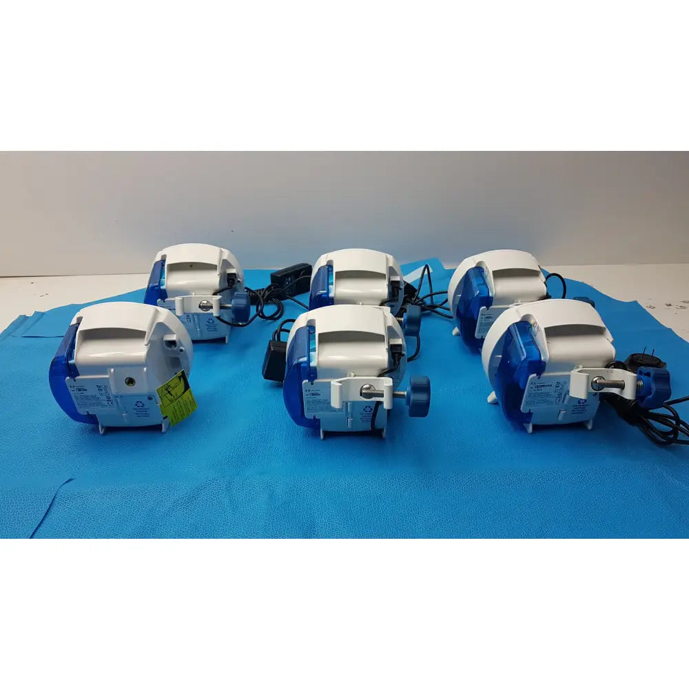 Lot of 6 Covidien Enteral Feeding Pumps With Power Supply - Enteral Infusion Pump