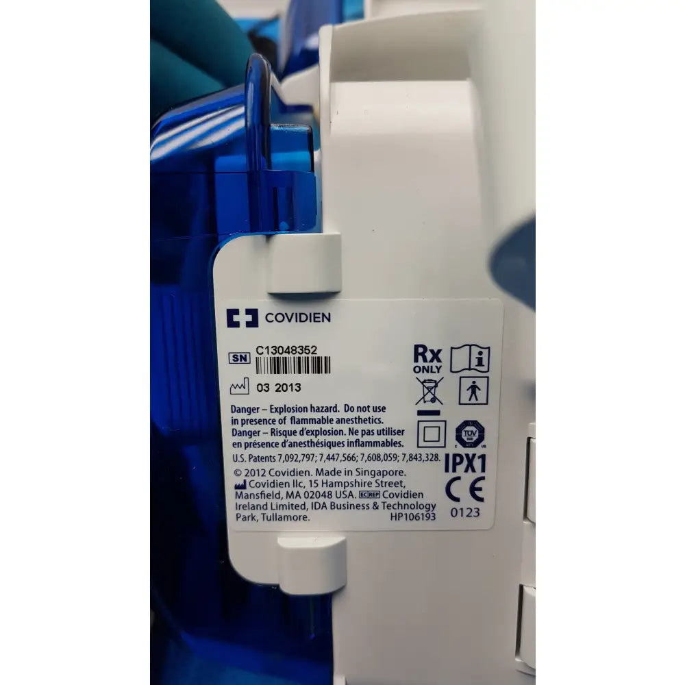 Lot of 6 Covidien Enteral Feeding Pumps With Power Supply - Volumetric Enteral Feeding Pump