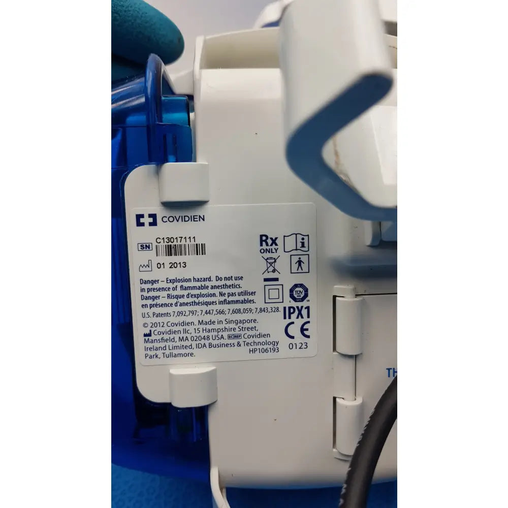 Lot of 6 Covidien Enteral Feeding Pumps With Power Supply - Volumetric Enteral Feeding Pump